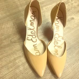NWOB- Sam Edelman Nude Heels — Never worn— sz 7